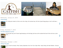 Tablet Screenshot of catfishonthelake.com